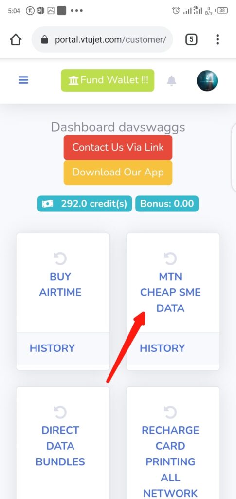 Buy Cheap MTN SME Data Step 1